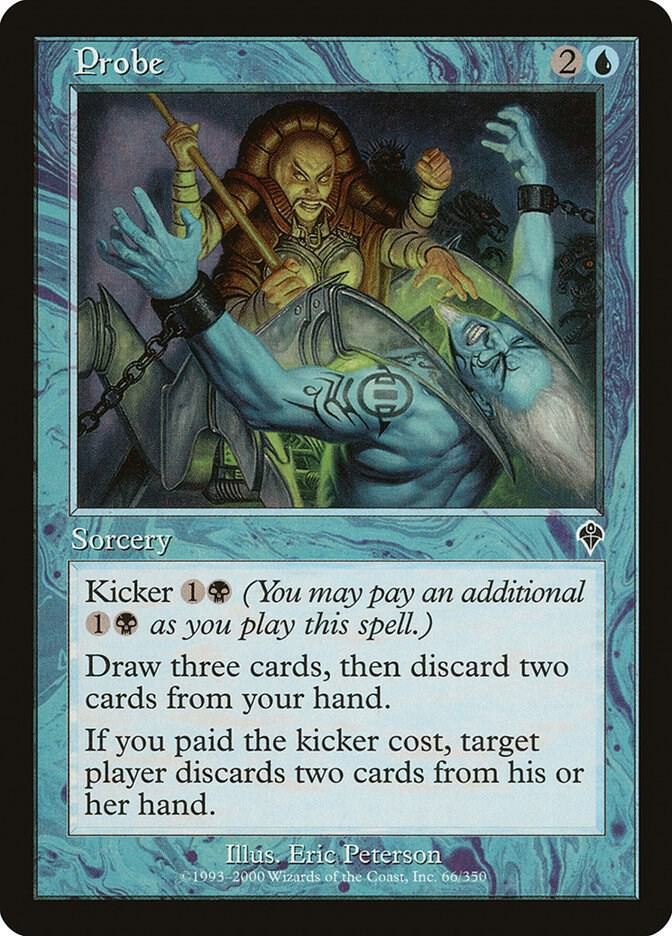 Probe 66 Invasion Magic The Gathering MTG Card 2000 Near Mint