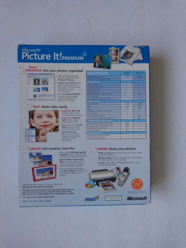 Microsoft Picture It! Premium 10 For Windows - Image 2 of 4