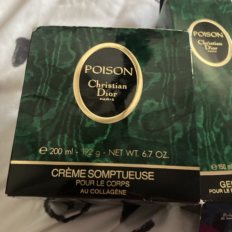 Brand New Poison  Gel  opale / CREME  sompteuse  