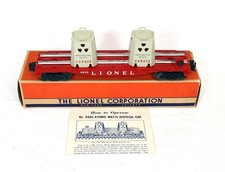Postwar Lionel 6805 Atomic Energy Disposal Car From 1958-59~w/Nice OB & Inst.
