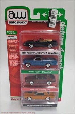 AUTO WORLD 4pk Release 2 version B SEE DETAILS