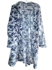 New Wonder Nation Camo Fleece Robe Boy's Sz XxL 18
