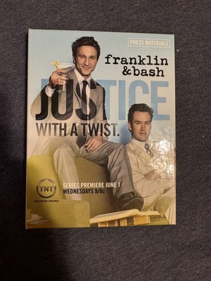 Franklin & Bash: rare press materials 