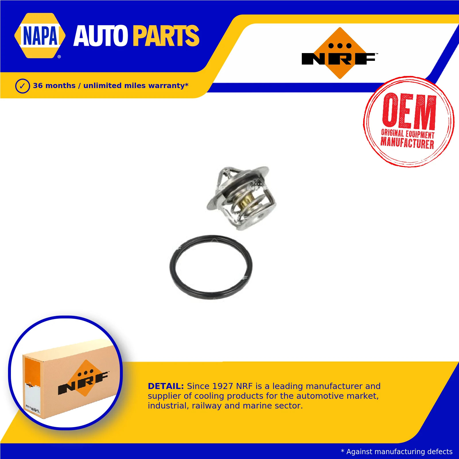 Coolant Thermostat fits SUBARU LEGACY 2.0 07 to 15 EJ204 NRF 21200AA200 Quality