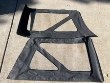 2007-2017 Wrangler 2 Door Driver & Passenger Side OEM Clear Soft Top Windows