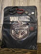 Volbeat Merchandise Lot Drawstring Bag Bracelets Buttons Bottle Opener New