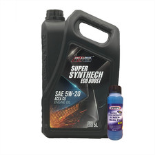 5w20 Fully Synthetic Ecoboost Engine Oil ACEA A1/B1/C5 5L + Screen Wash 7.80 per litre