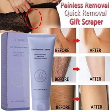Painless Permanent Hair Removal Cream Stop Hair Growth Cream For Women & Men AU