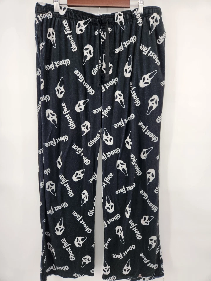 Scream Ghostface  Halloween Lounge Sleep Pants Pajama 2XL  - Image 2 of 4