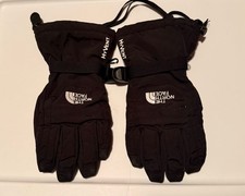 The North Face Kids  Hyvent black Ski Snow Gloves Size Medium EUC