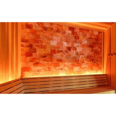 SENS ORIGINAL Tuile - Brique de sel de sauna application murale -