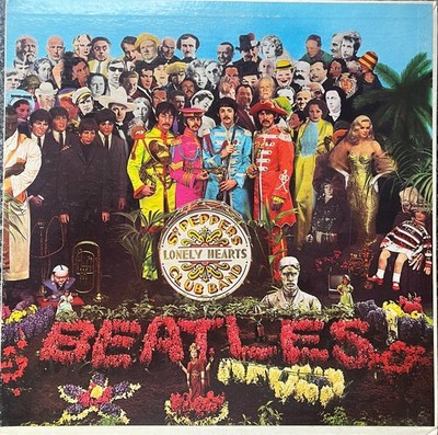 The Beatles Sgt Peppers 1967 Usa Capitol Vinyl Lp Mas 2653 Ex /Ex Complete