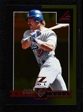 1998 Pinnacle Zenith Z Gold 72/100 Mike Piazza #14 HOF 2vh