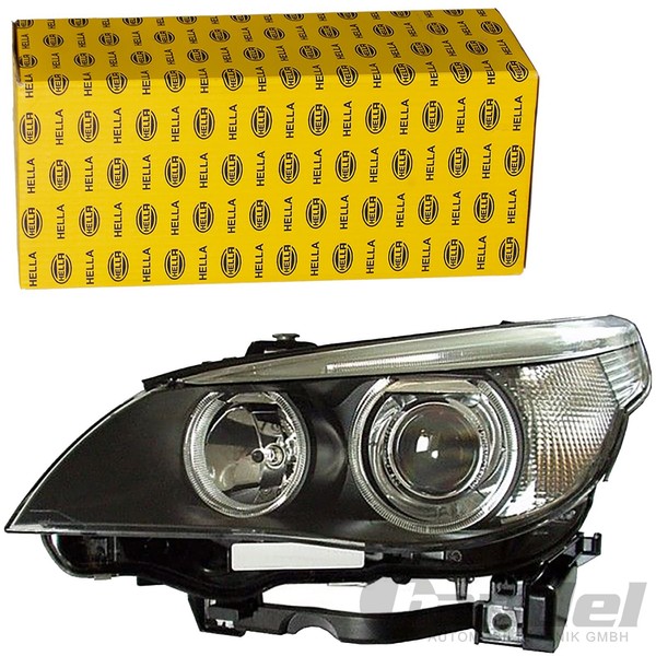 Hella Scheinwerfer Hauptscheinwerfer D1S/H7 PY21W Rechts Passend FüR BMW 5-image