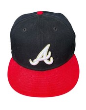 New Era MLB Atlanta Braves World Series Champs 2021 Men's Fitted Hat Cap 7 1/8