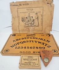 Vintage Antique 1920s-1930s William Fuld Ouija Board W/Planchette Very Rare
