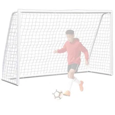 Portable Soccer Goal for Backyard 8x5ft Kids Adults Soccer Net & PVC Frame w/Bag