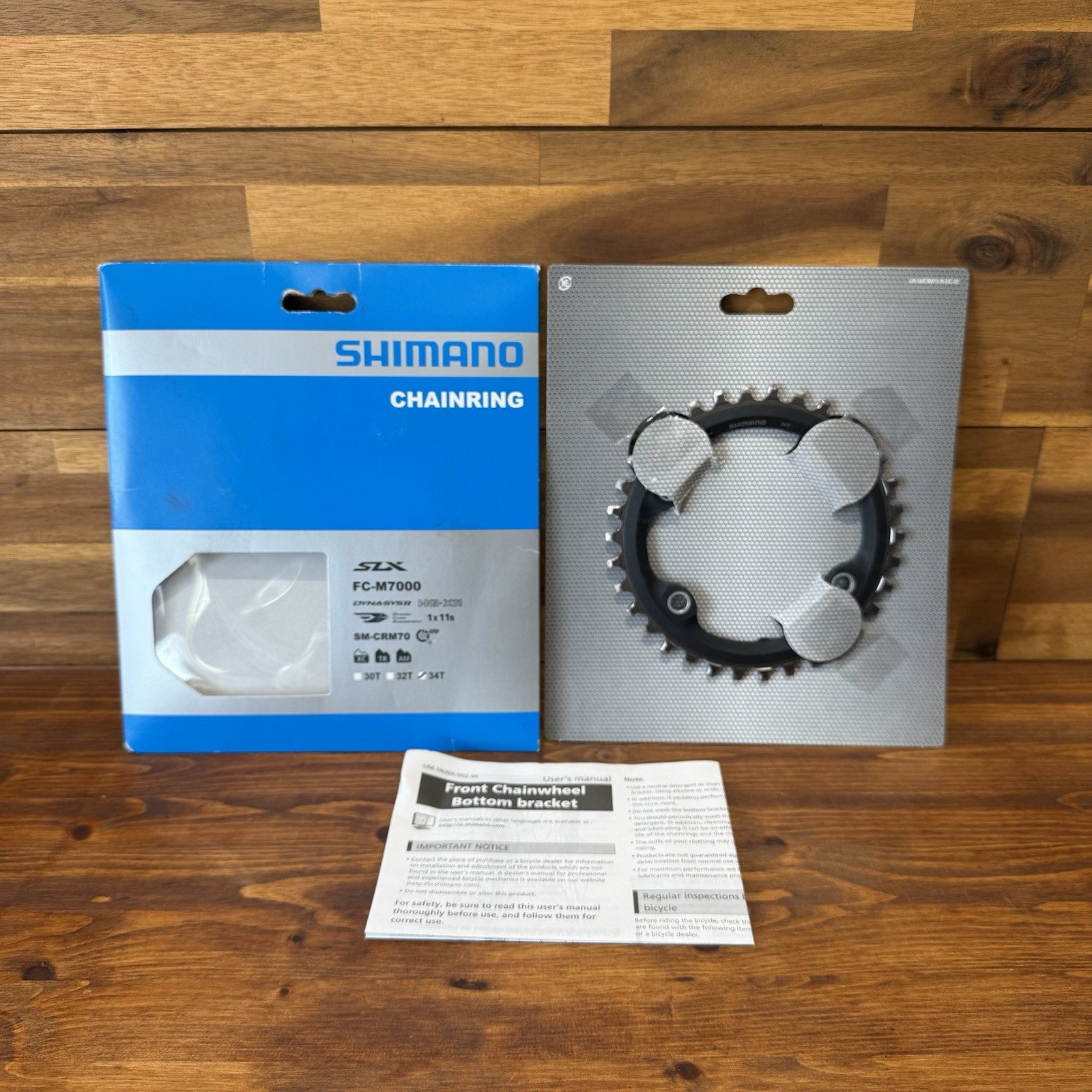Shimano SLX FC-M7000 34T Chainring - 1x11 - 34T - CRM70 - 11 Speed