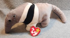 TY Beanie Baby ANTS the Anteater With Tag Stuffed Animal Toy
