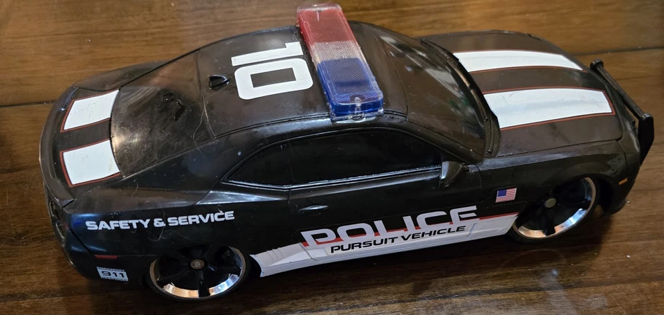 Chevy Camaro SS Police 2010 12" Jada Toys USB R/C coche solo sin probar no funciona Foto 4 de 4