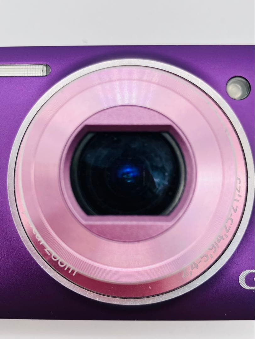 SONY Cyber Shot DSC-WX5 Purple Digital Camera 5x Zoom 12.2MP