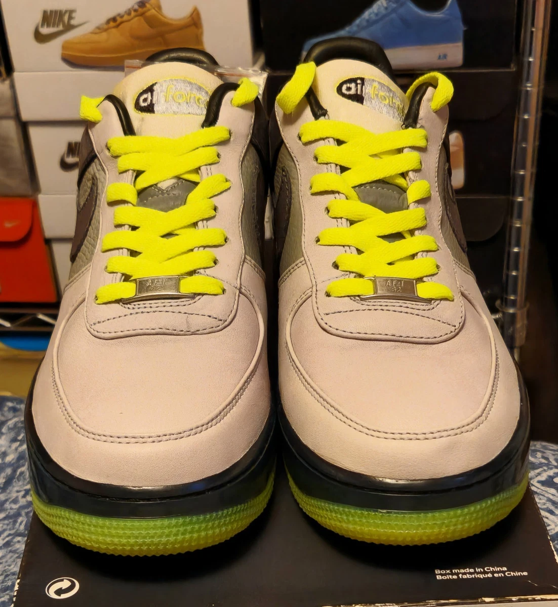 Nike Air Force 1 Supreme Max Air Gray for Sale | Authenticity