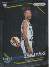 2025 Panini Prizm WNBA - Rookie Variation Aziaha James #141 (RC)
