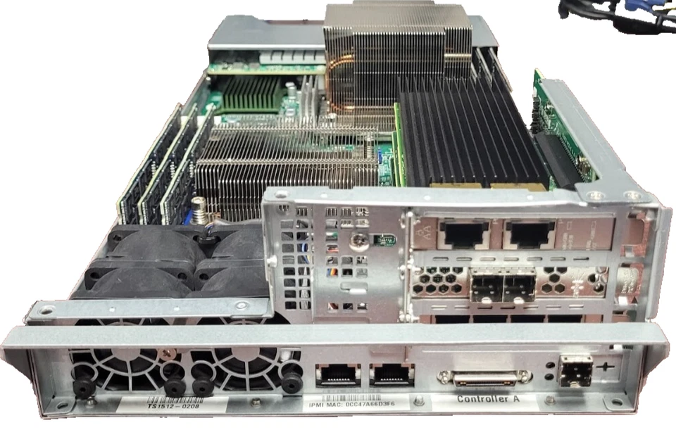 Super Micro X9DBS-F-2U E5-2640v2 96GB PC3L Motherboard Server Node #73 - Image 2 of 4