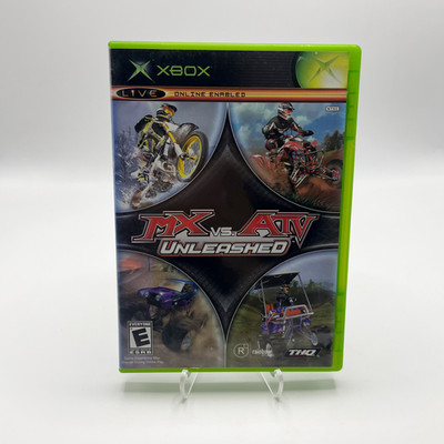 MX vs. ATV Unleashed Microsoft Xbox No Manual
