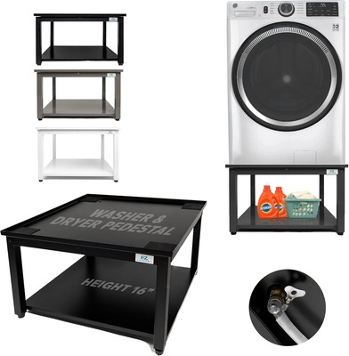 #ad EZ Laundry Universal Black Pedestal 29quot; Wide for All Washing Machines amp; Dryers $219.99