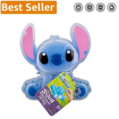 CRA-Z-Slimy Stitch Slime Toy - Glossy Blue Fun with Confetti for Kids 6+