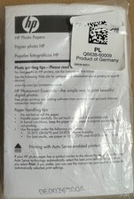150 Sheets Sealed Bag HP Glossy Borderless Photo Paper 4" X 6" Q6638-60009 NIP