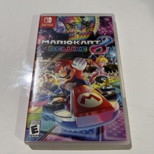 Mario Kart 8 Deluxe (Nintendo Switch, 2017) Cib Tested Working