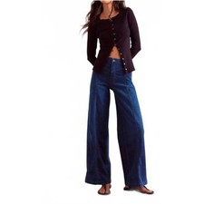 NWT Free People We The Free Libre Wide-Leg Jeans 24