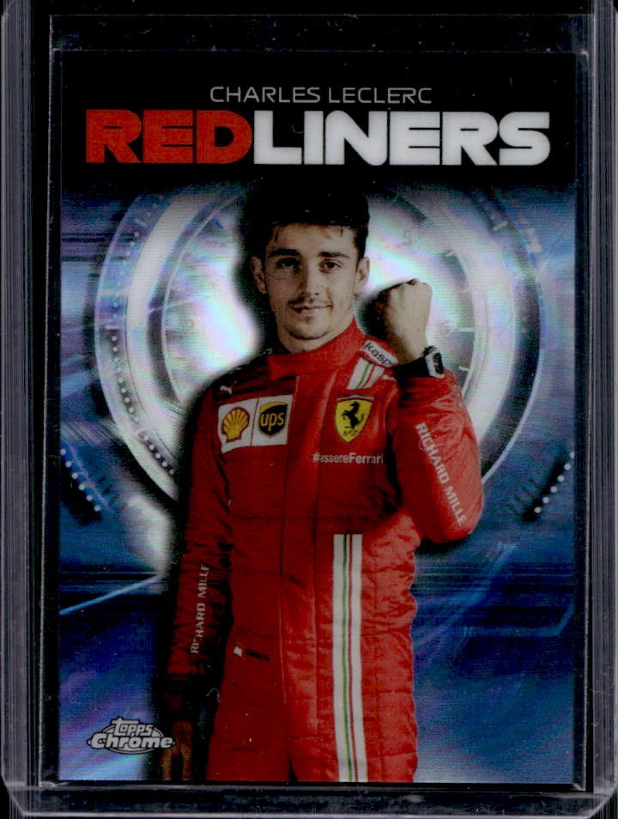 2021 Topps Chrome F1 Charles Leclerc Redliners #RL-7