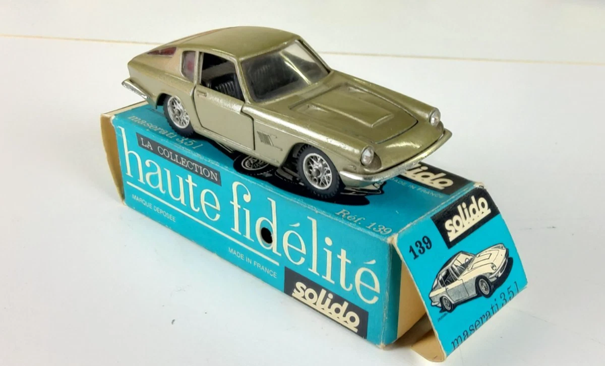 Miniature Solido Série 100 – 1/43ème Maserati 250 Vettura – Occasion Collection
