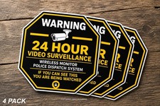 x4 Security Camera 24 Hour Video Surveillance...