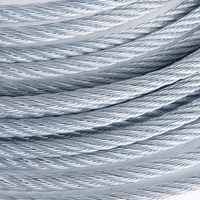 1/4'' Galvanized Aircraft Cable Steel Wire Rope 7x19 (3000 Feet)