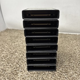 Atari 7800 Games Lot Of 10 Tested 7800 Donkey Kong Ms Pac Man Dark Chambers Lot