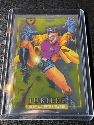 Jubilee -  2024 Marvel Masterpieces 92 Platinum #100