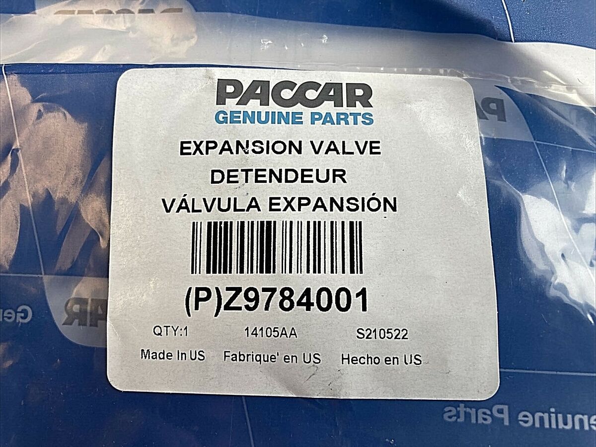 NEW GENUINE PACCAR PART ~ BLOCK TYPE A/C THERMAL EXPANSION NEW GENUINE PACCAR PART ~ BLOCK TYPE A/C THERMAL EXPANSION