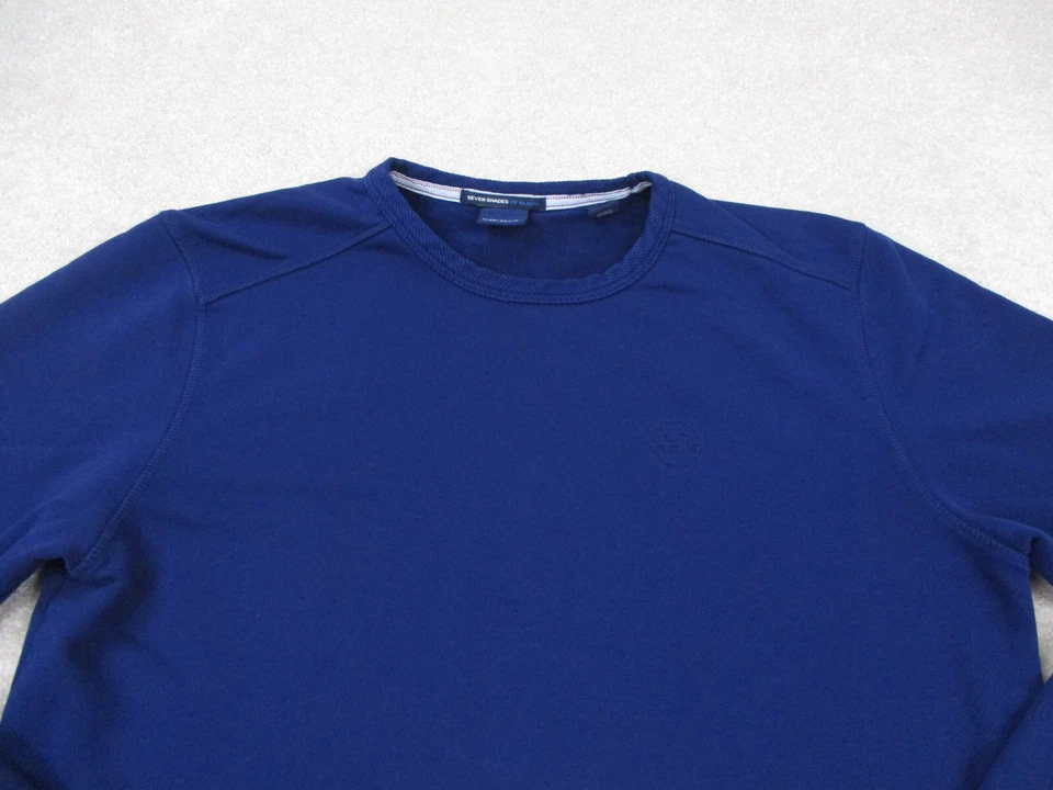 Scotch & Soda Sweater Mens Large Blue Pullover Sweatshirt Jumper Casual Adult* - Image 3 of 4