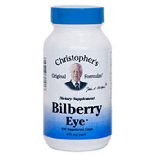 Bilberry Eye 475 mg 100 vcaps By Dr. Christophers Formulas - Picture 1 of 1