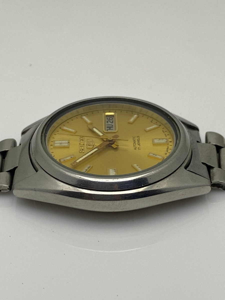Vintage Seiko 5 Automatic 17 Jewels 7009-3041 Watch Japan | eBay