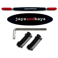 JaysAndKays® GW9500 Metal Adapters Kit for Casio GShock GW-9500 MUDMAN