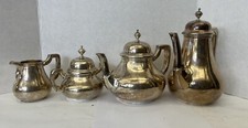 A MEXICAN STERLING SILVER 4 PIECES TEA & COFFEE SERVICE 113 OZ