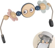 Toy Bar for Baby Bouncer Stroller Arch - Googly Eyes Car...
