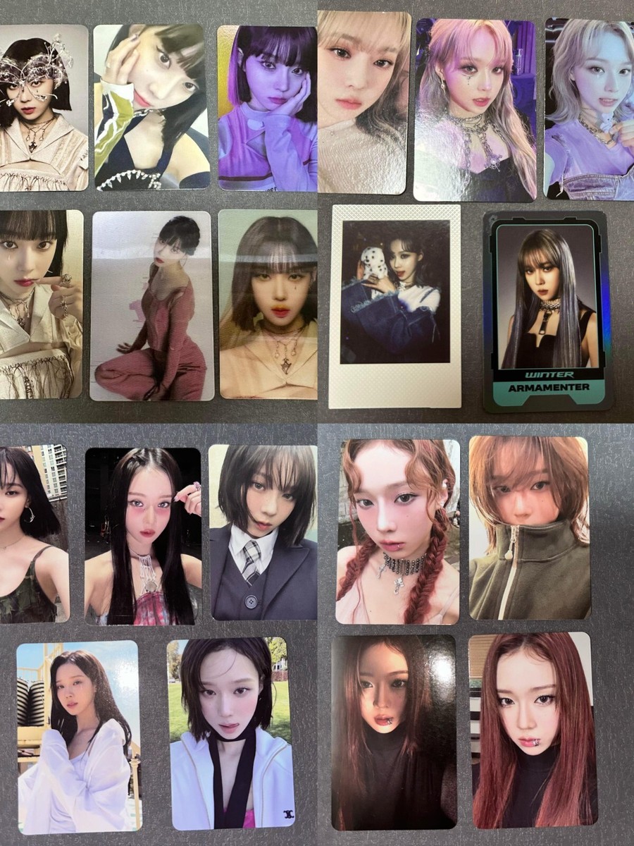 AESPA OFFICIAL SMCU GIRLS SAVAGE MY WORLD DRAMA ALBUM PHOTOCARD