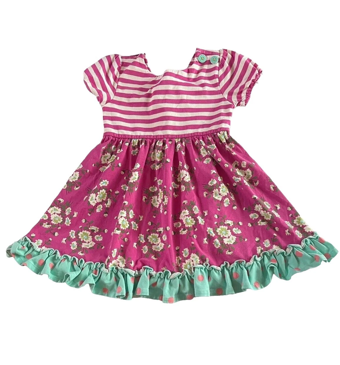 Dream Multicolorido Tamanho 4 Vestidos para Meninas