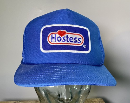 Vintage Hostess Snack Cakes Sweets Employee Uniform Hat Cap